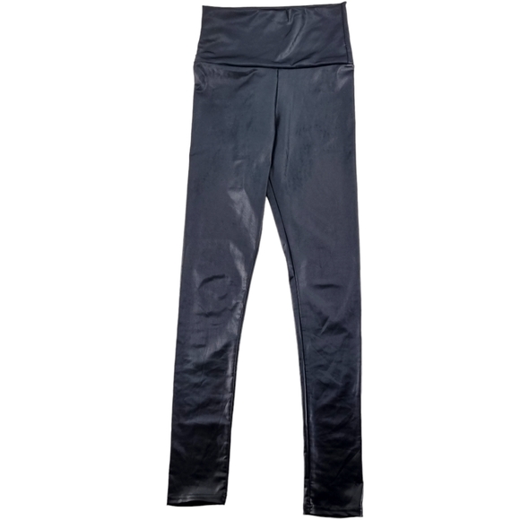 Oh Concept Women's Black High Waist Leggings Size One Size - Picture 5 of 9